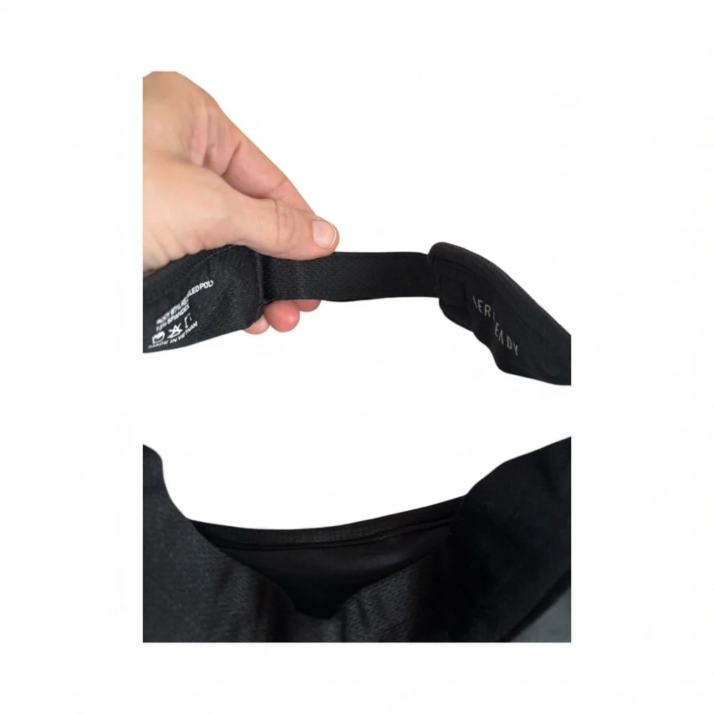 Adidas Black Sports Visor